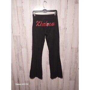 Bella Black Flare Yoga Pants Khaleesi GOT Medium